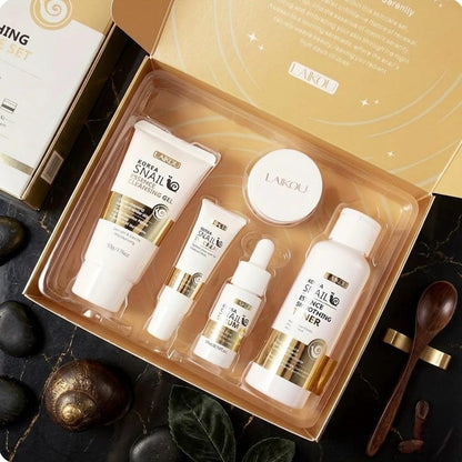 Groom&Glow™ Korea Snail Essence Soothing Care Set